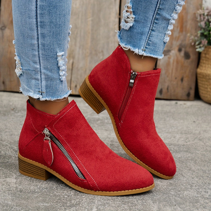 Kathleen | Elegant Comfortable Zipper Shoes
