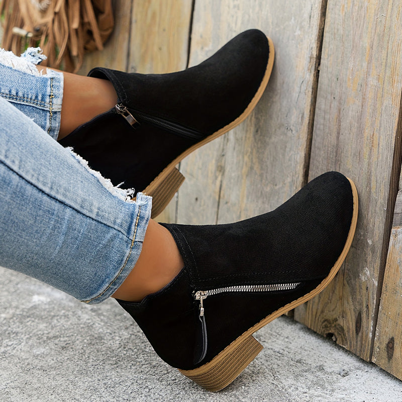 Kathleen | Elegant Comfortable Zipper Shoes