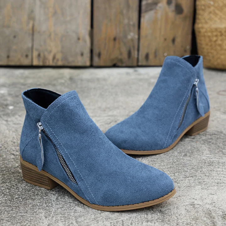 Kathleen | Elegant Comfortable Zipper Shoes