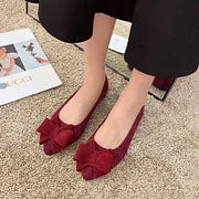 Kathleen | Bow Block Heel Pumps