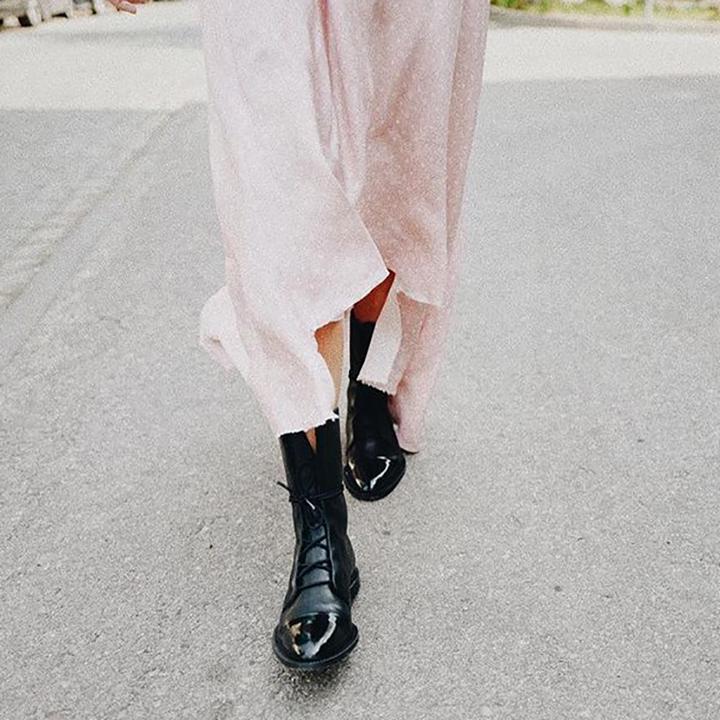 Sylvia | Lace-Up Ankle Boots